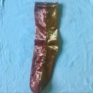 Free People velvet socks